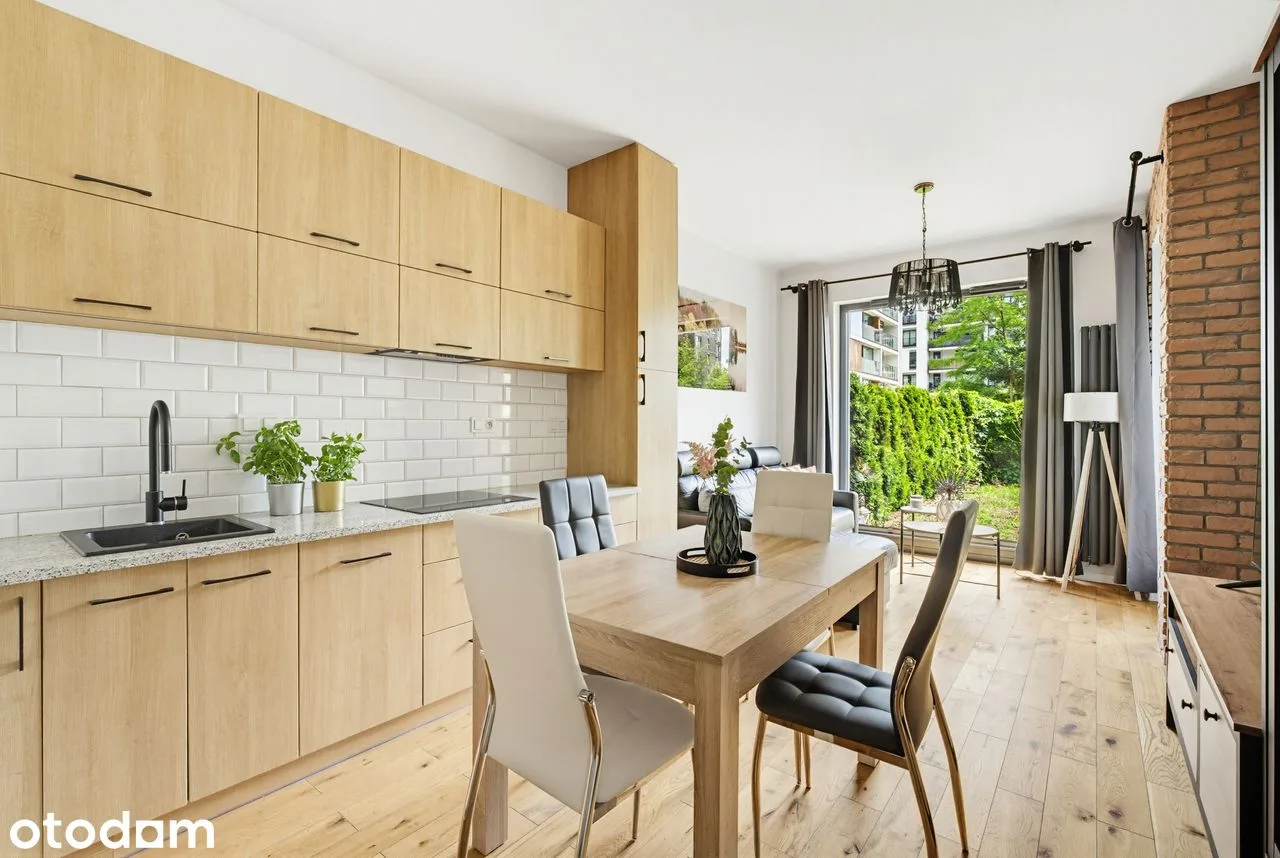 40 m² parter, ogródek i taras