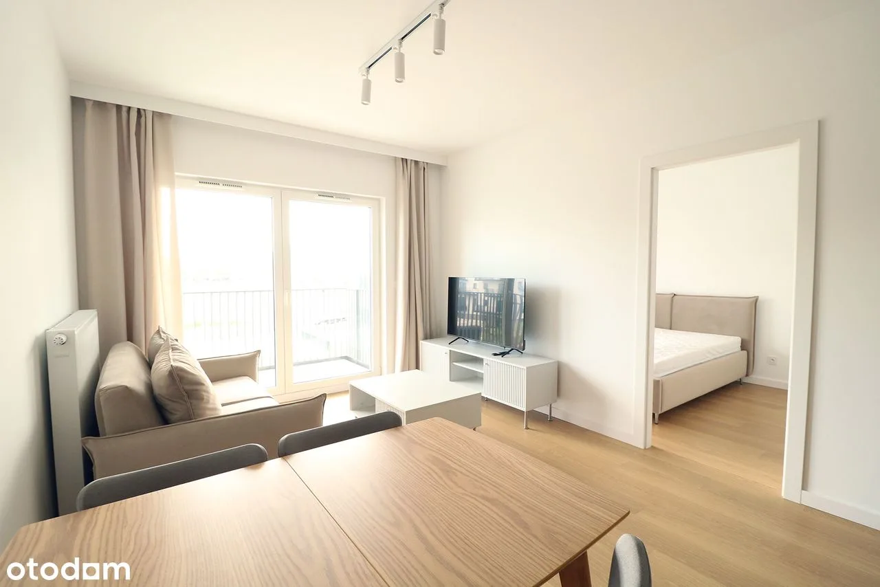 2 pokoje 43 m², balkon