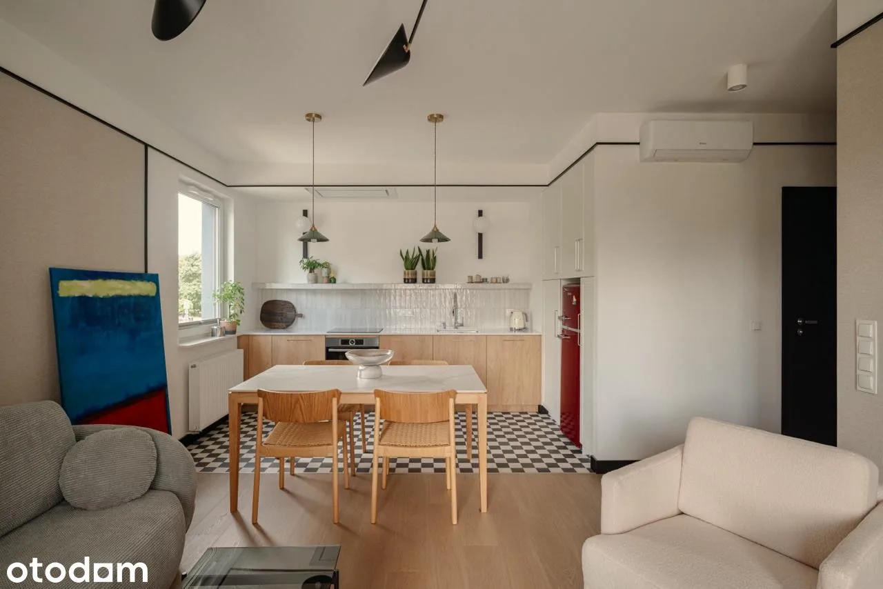 54 m² apartment with balcony