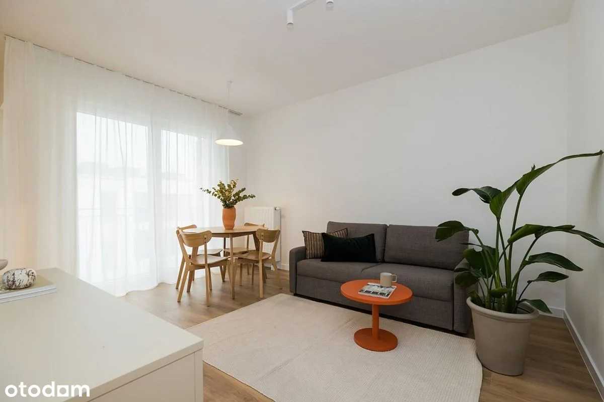 2-pokojowe | 36.3 m2 | Balkon | Internet w cenie | Bezpośrednio