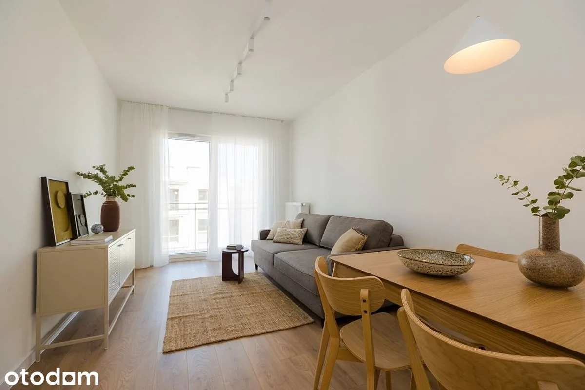 2-pokojowe | 46.5 m2 | Balkon | Internet w cenie | Bezpośrednio