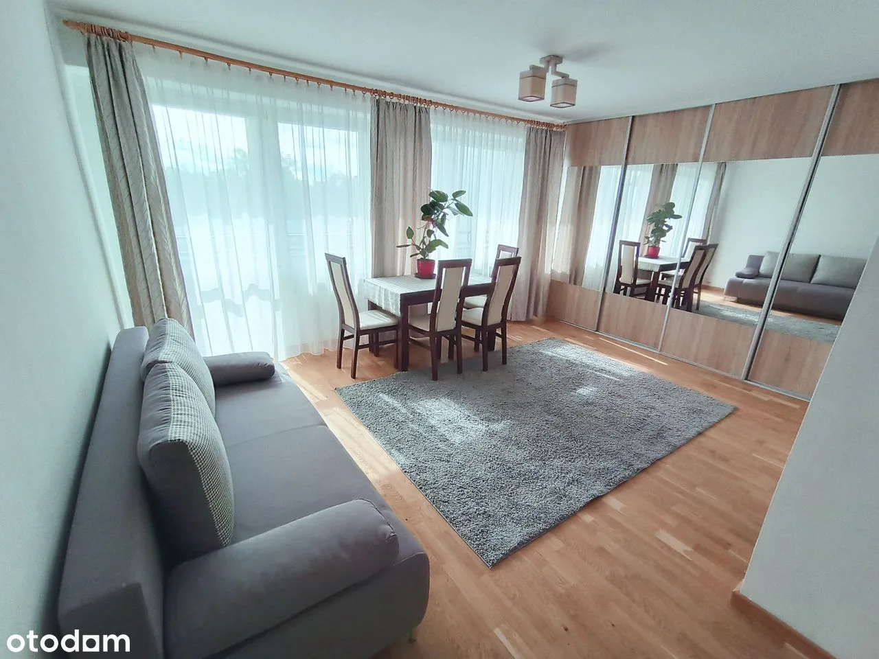 Mieszkanie 48 m², balkon i taras