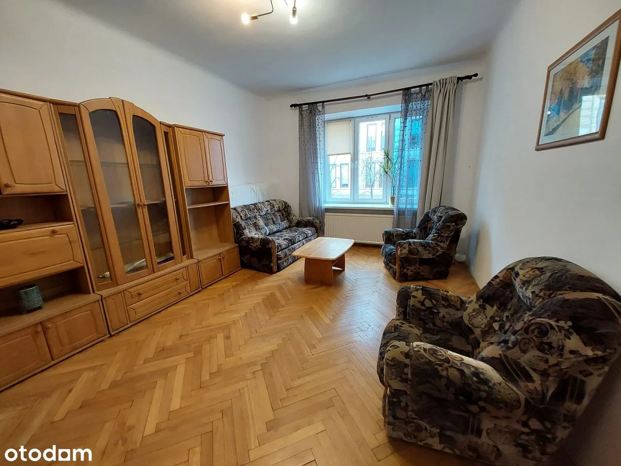 Na wynajem 43 m² pokój z kuchnią - centrum, dwustronne, wysoki sufit