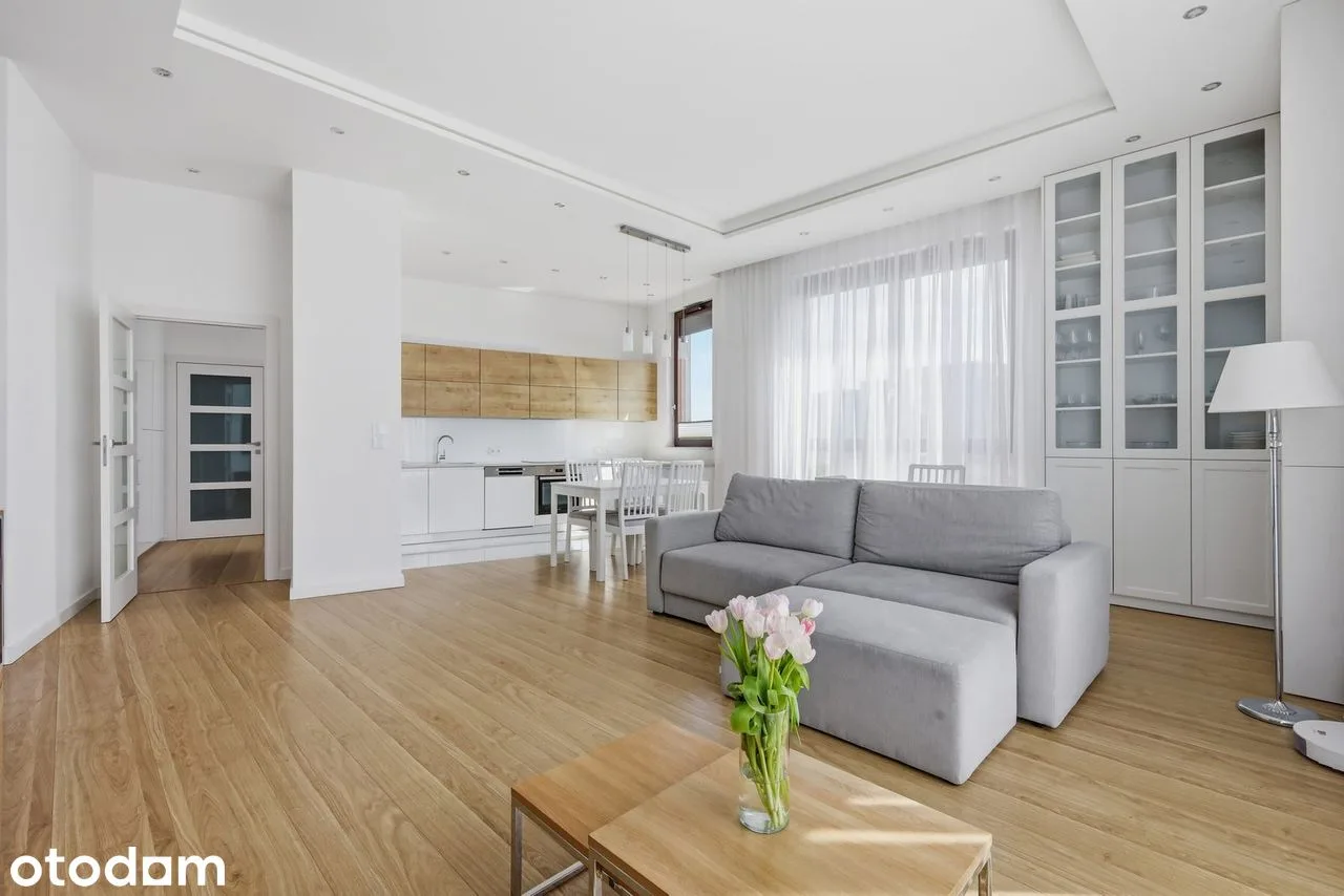 Penthouse Sarmacka | 108m² + taras 41m² | 4 pokoje | klimatyzacja