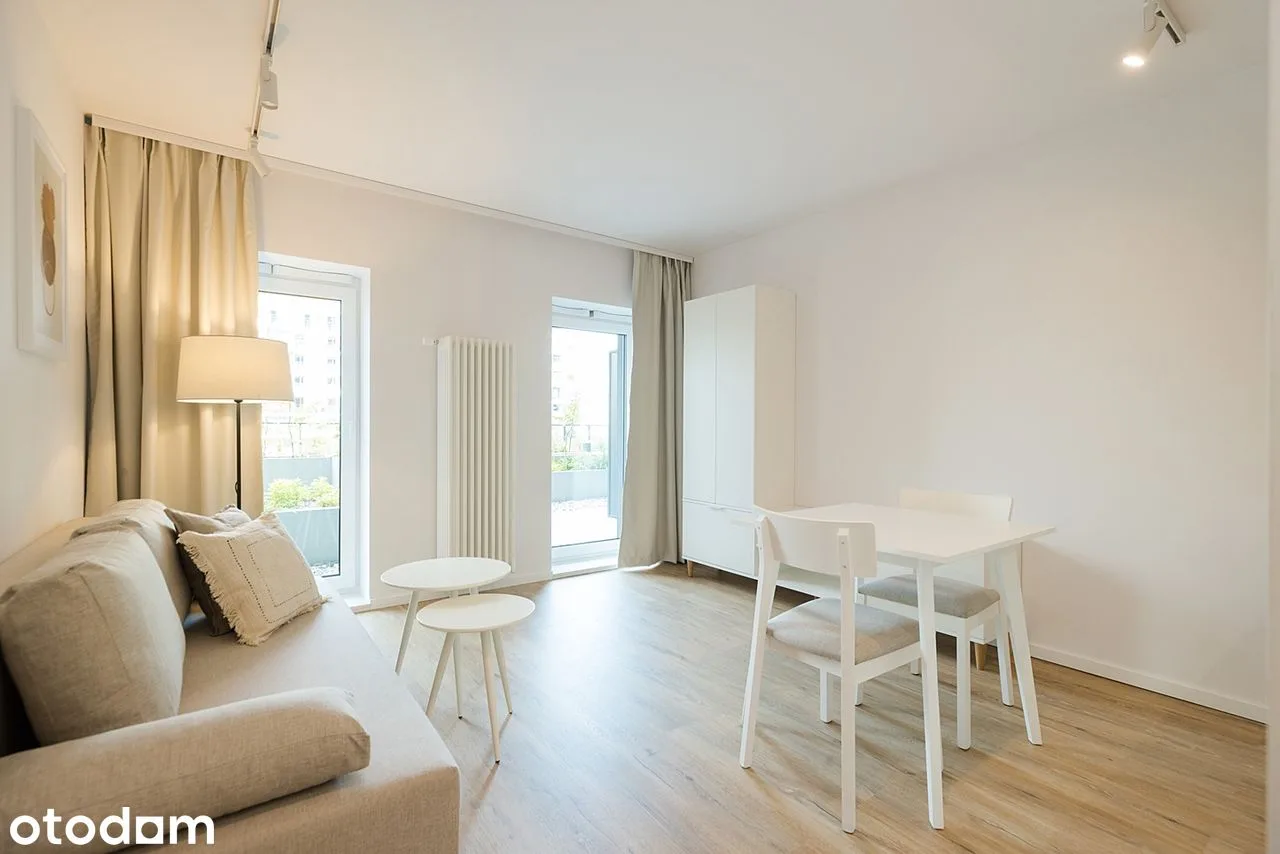 Studio 23,23 m² z balkonem