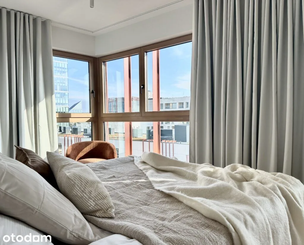 Panorama Warszawy | Piękny apartament na Manhattanie