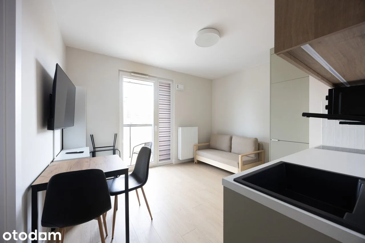 New 2-room with balcony