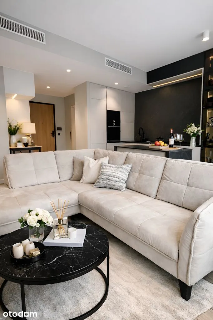 Luksusowy apartament 3-pokojowy | Widok z 8 piętra | Towarowa Towers