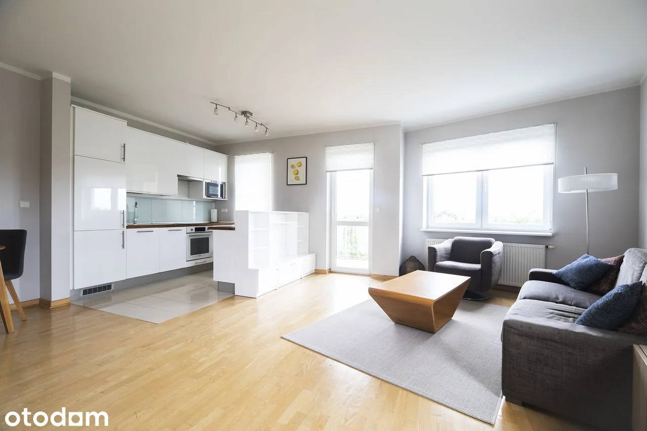 Jasny apartament przy Parku Szczęśliwickim|balkon |garaż|Bez prowizji!