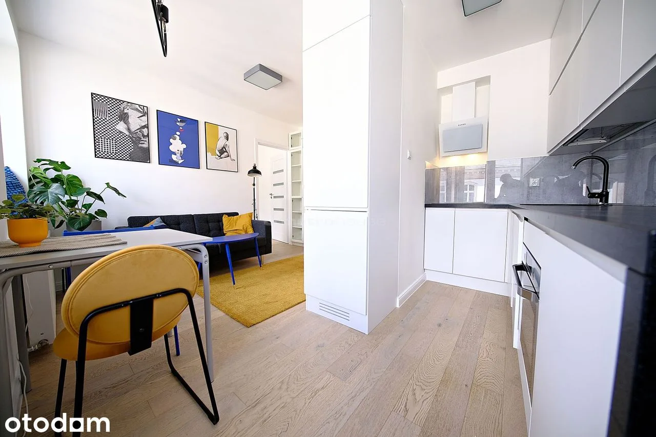 'Nowy' apartament w LUX kamienicy z parkingiem
