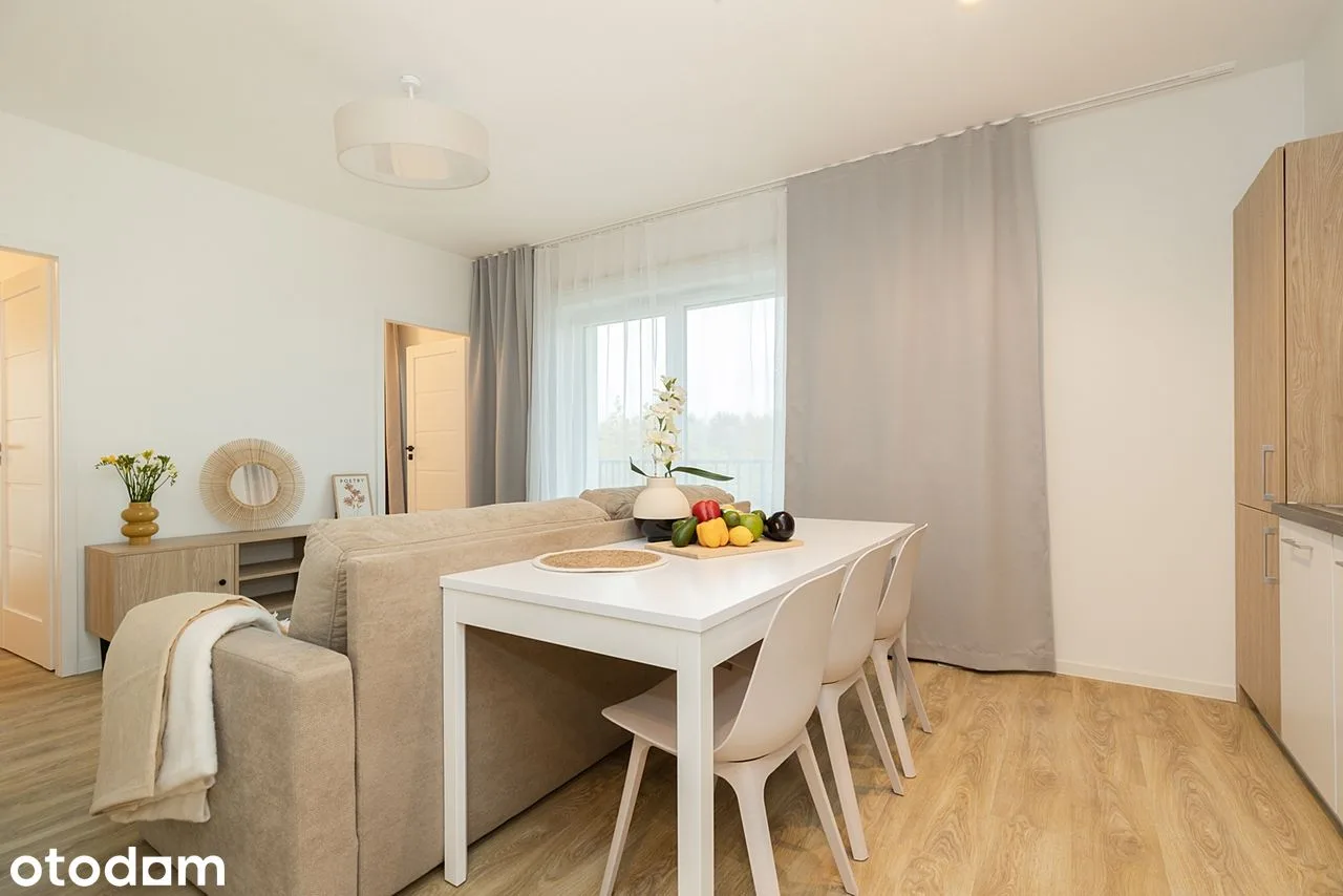 Mieszkanie 48 m², 2 sypialnie