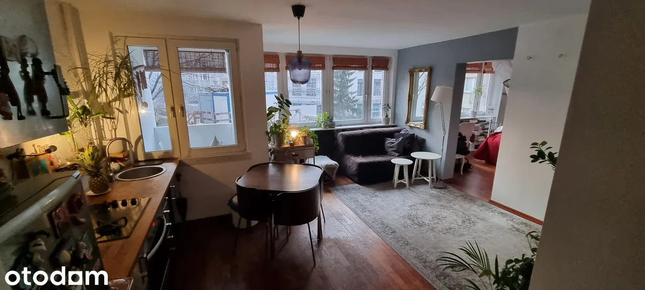 BEZ PROWIZJI / Mieszkanie Powiśle / Balkon / 3 Pokoje / Słoneczne