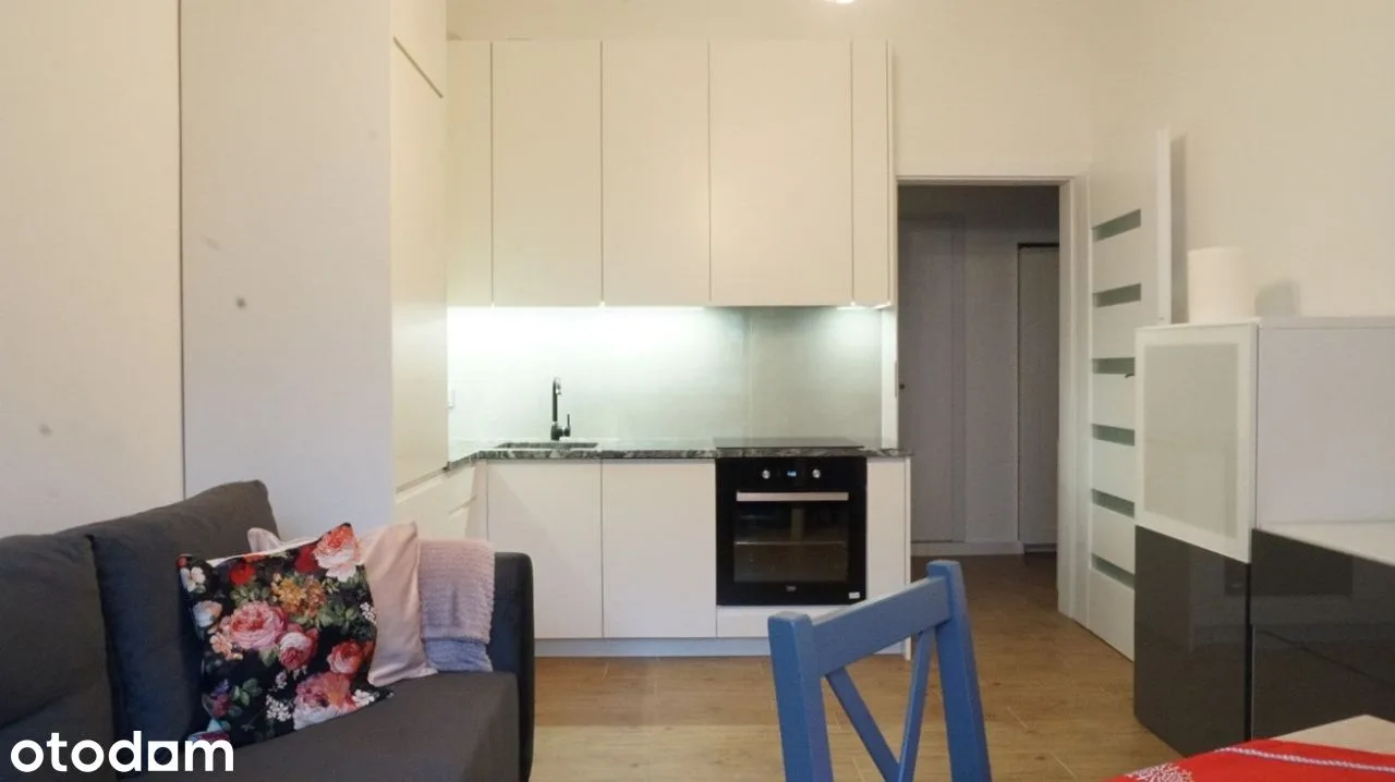 Mieszkanie przy metrze Pole Mokotowskie, 2 pokoje z klimatyzacją