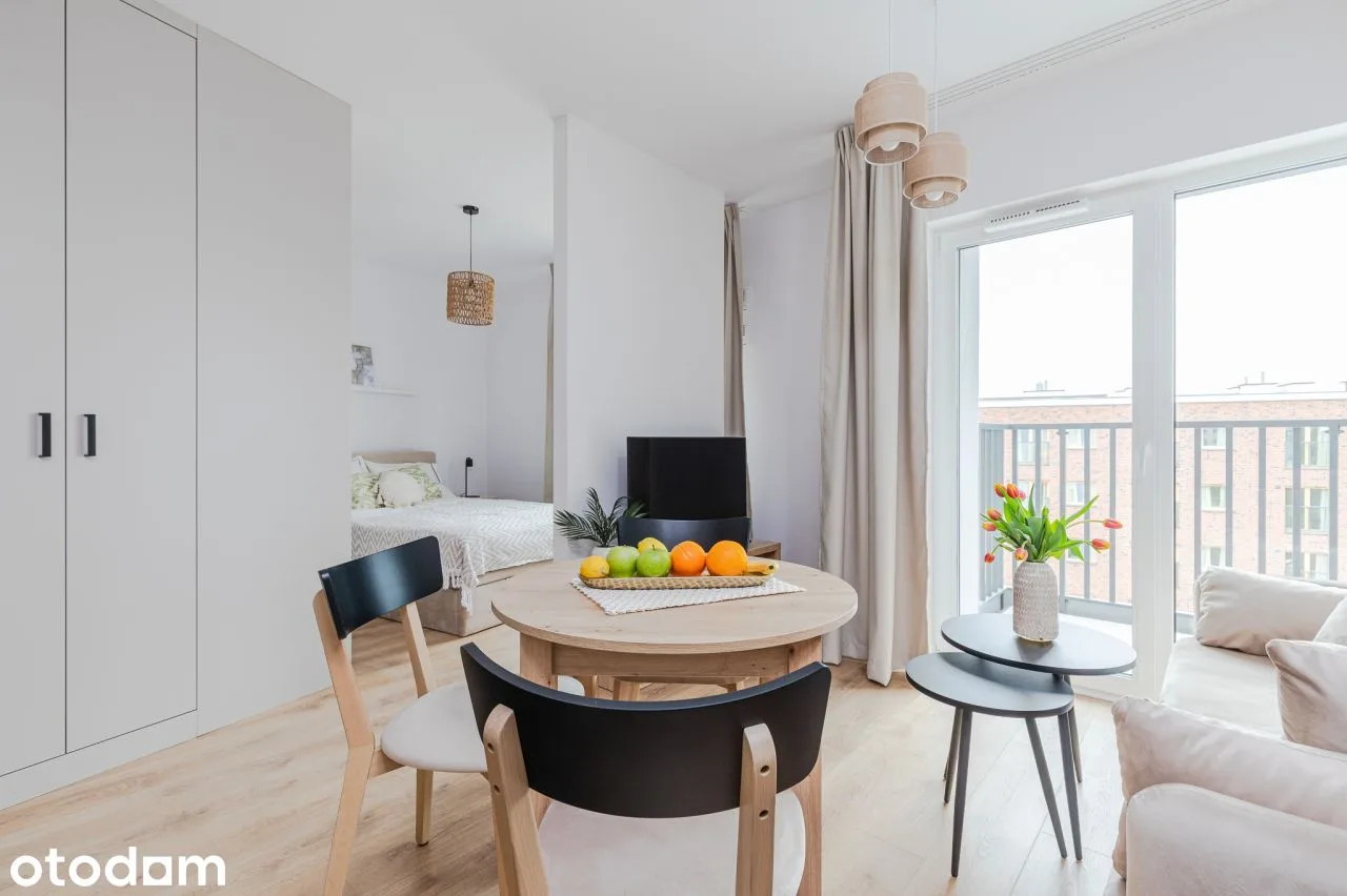 Studio ze strefą sypialnianą Boho| Cowork|
