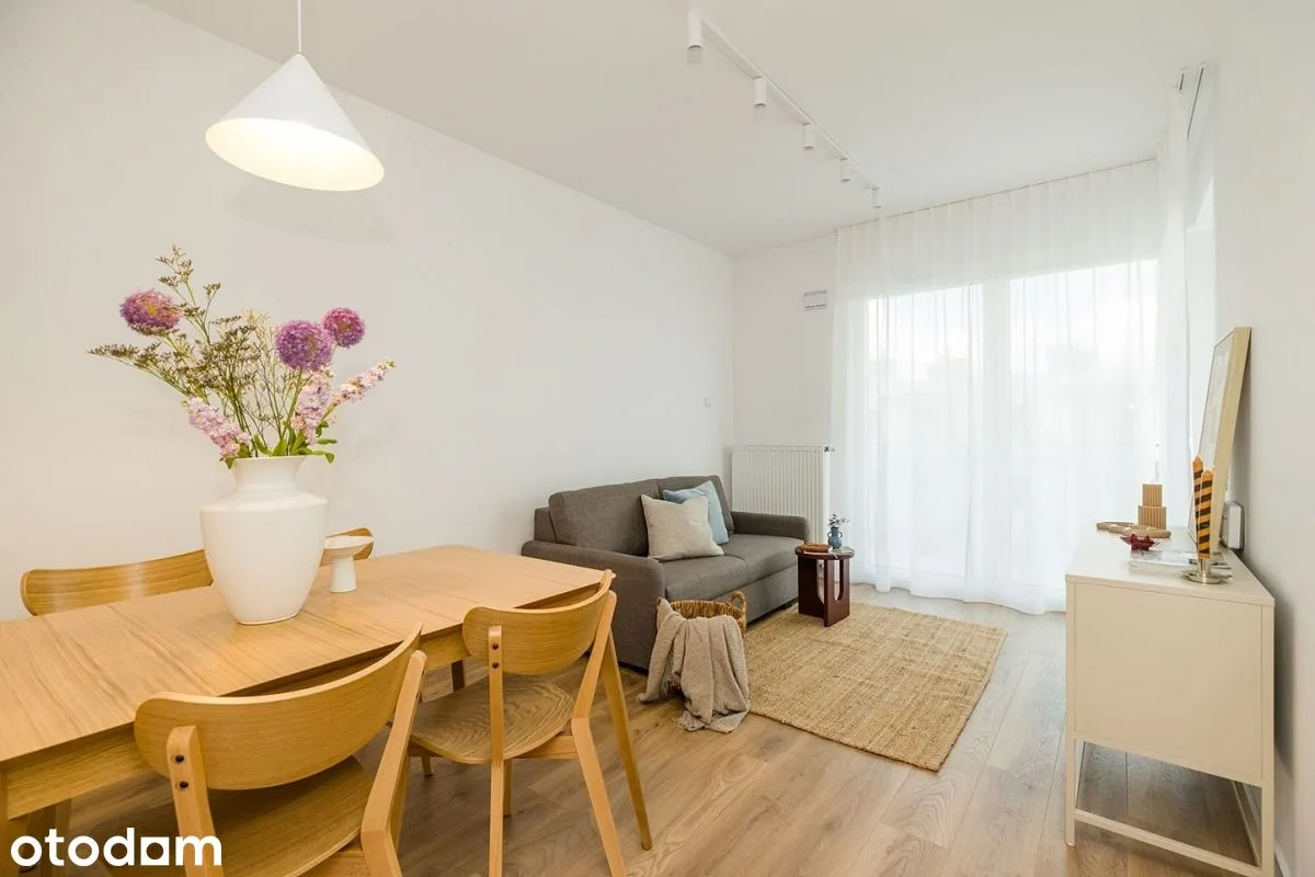 2-pokojowe | 45.54 m2 | Balkon | Internet w cenie | Bezpośrednio