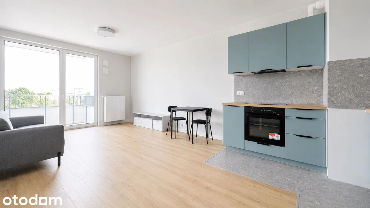 Mokotów 40 m², balcón y garaje