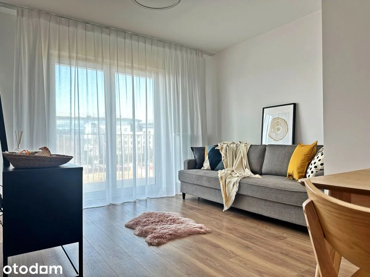 2-pokojowe | 43.7 m2 | Ogród | Internet w cenie | Bezpośrednio