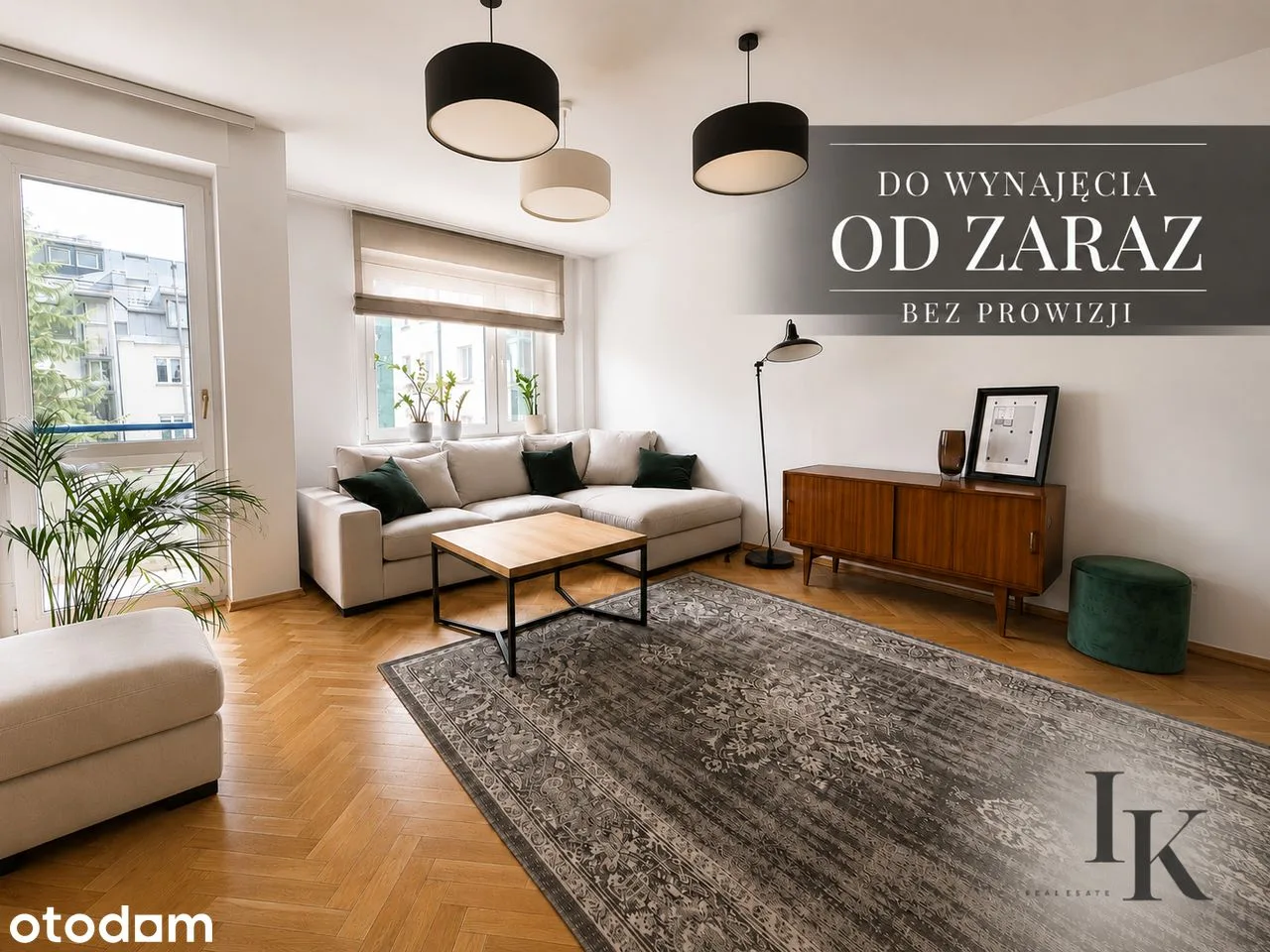 Przestronne mieszkanie w samym centrum z podziemnym garażem