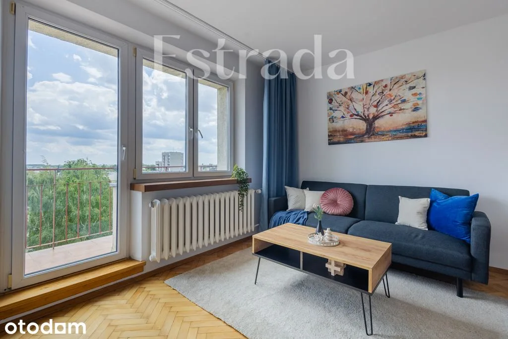 2 rooms, Ursynów, balcony