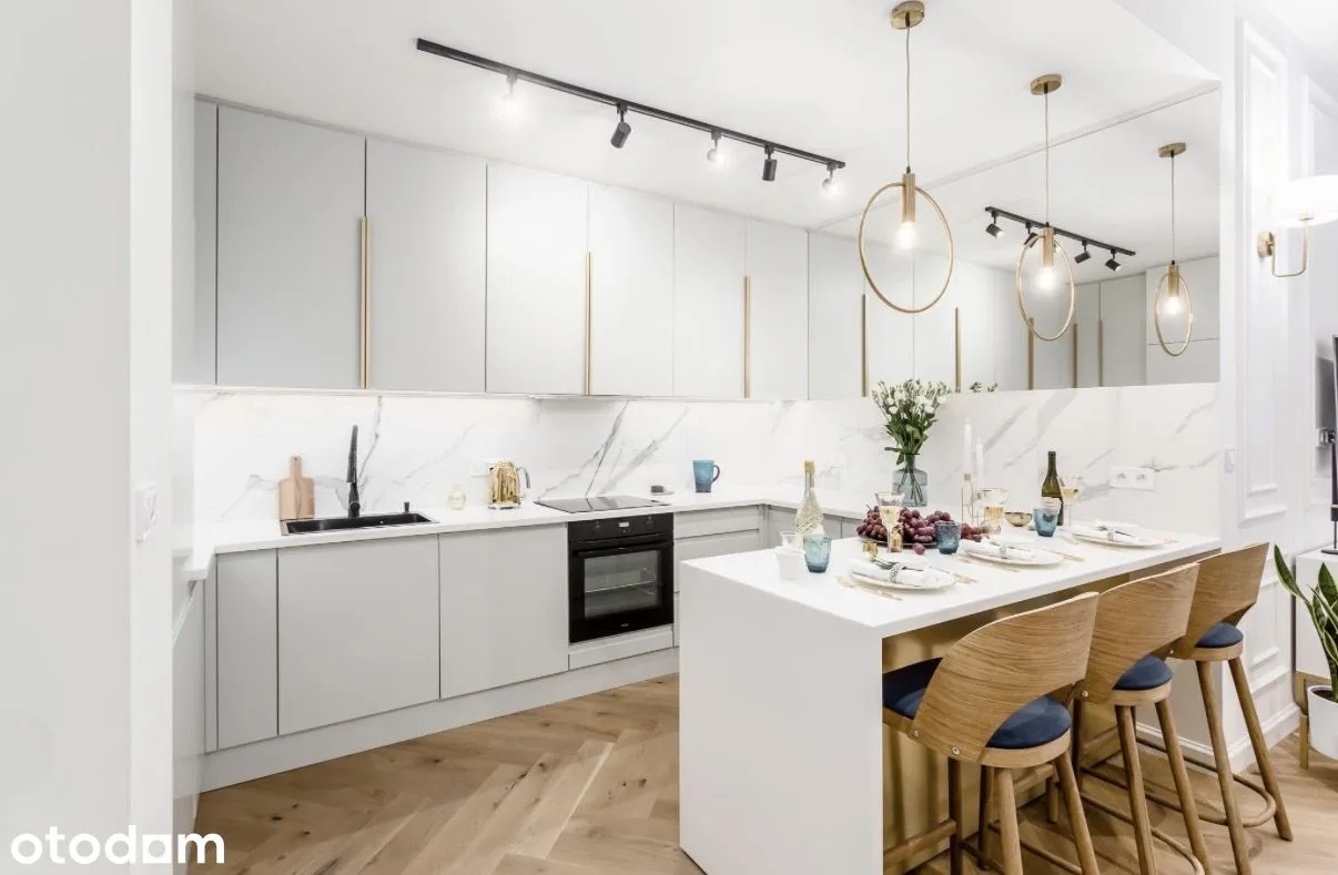 Trzypokojowy apartament na Powiślu
