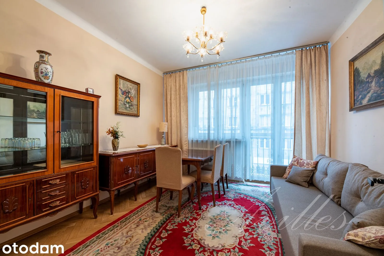48 m² apartment, balcony