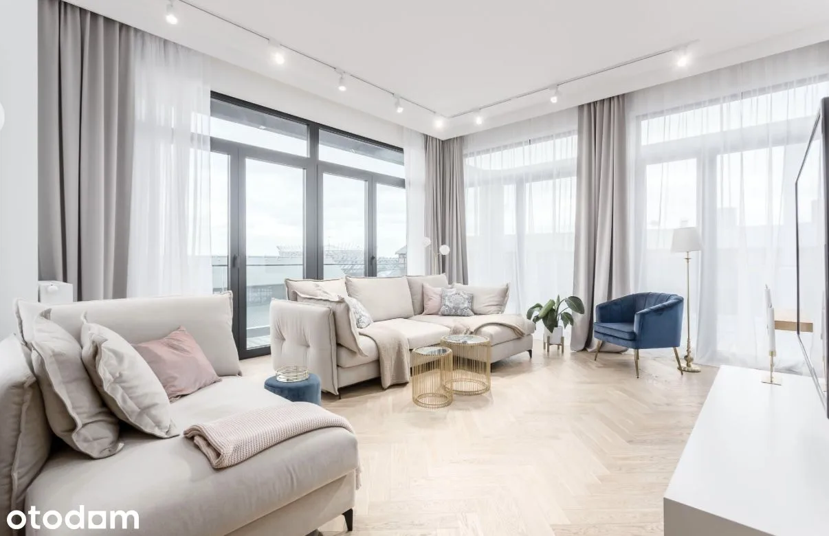 Czteropokojowy apartament na Powiślu