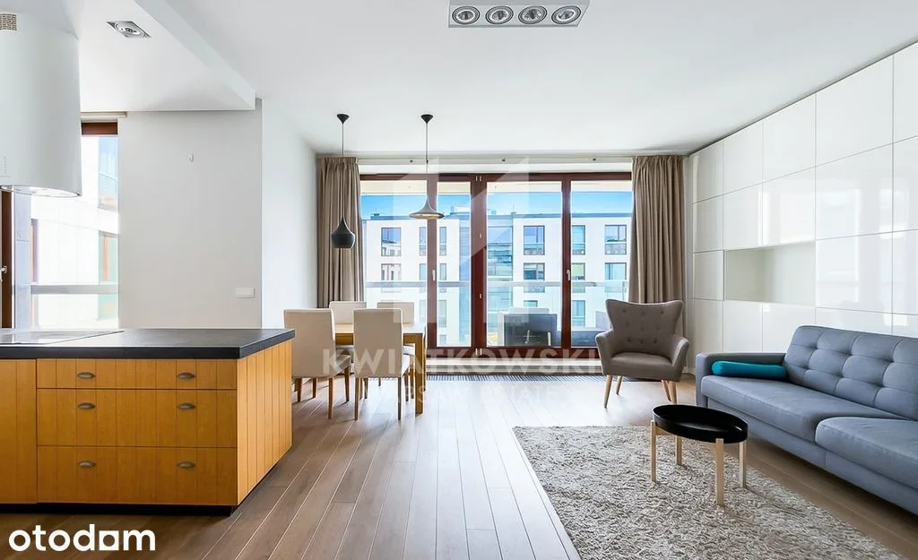 Apartament 3 pokoje 90 m² | Powiśle – wysoki stand
