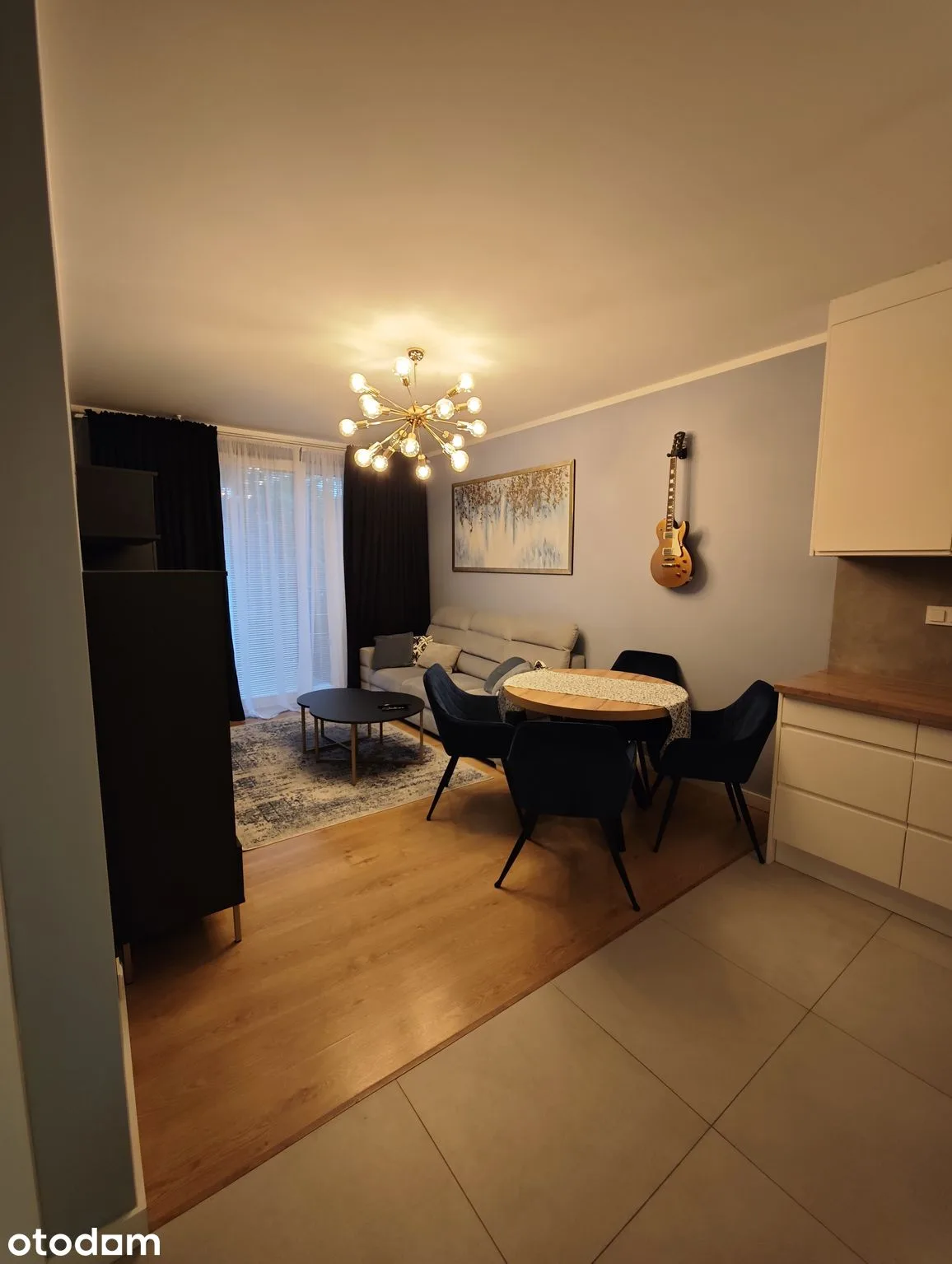43 m², 2 habitaciones, balcón