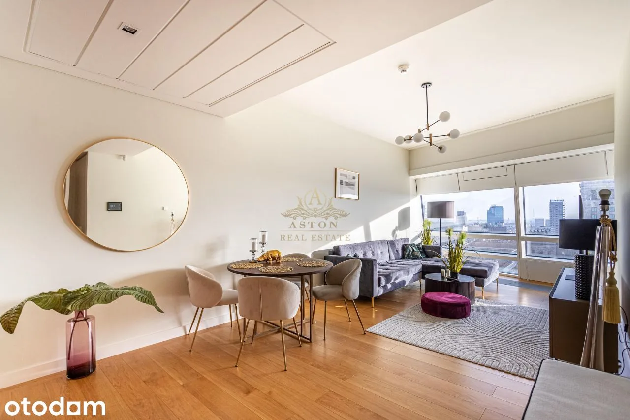 Apartament na Złotej 44 z widokiem na PkiN