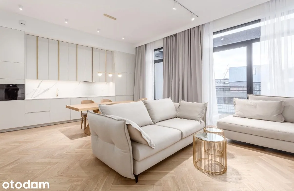 Czteropokojowy apartament na Elektrowni Powiśle