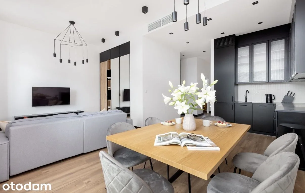 Trzypokojowy apartament w Elektrowni Powiśle