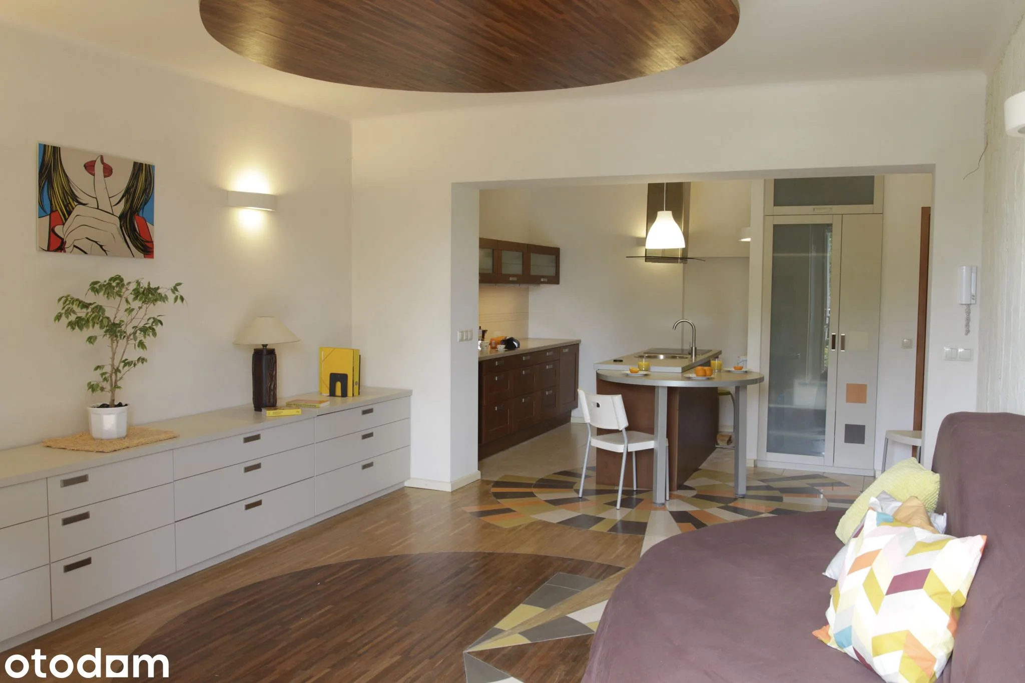 Ciche, eleganckie studio na Starym Mokotowie