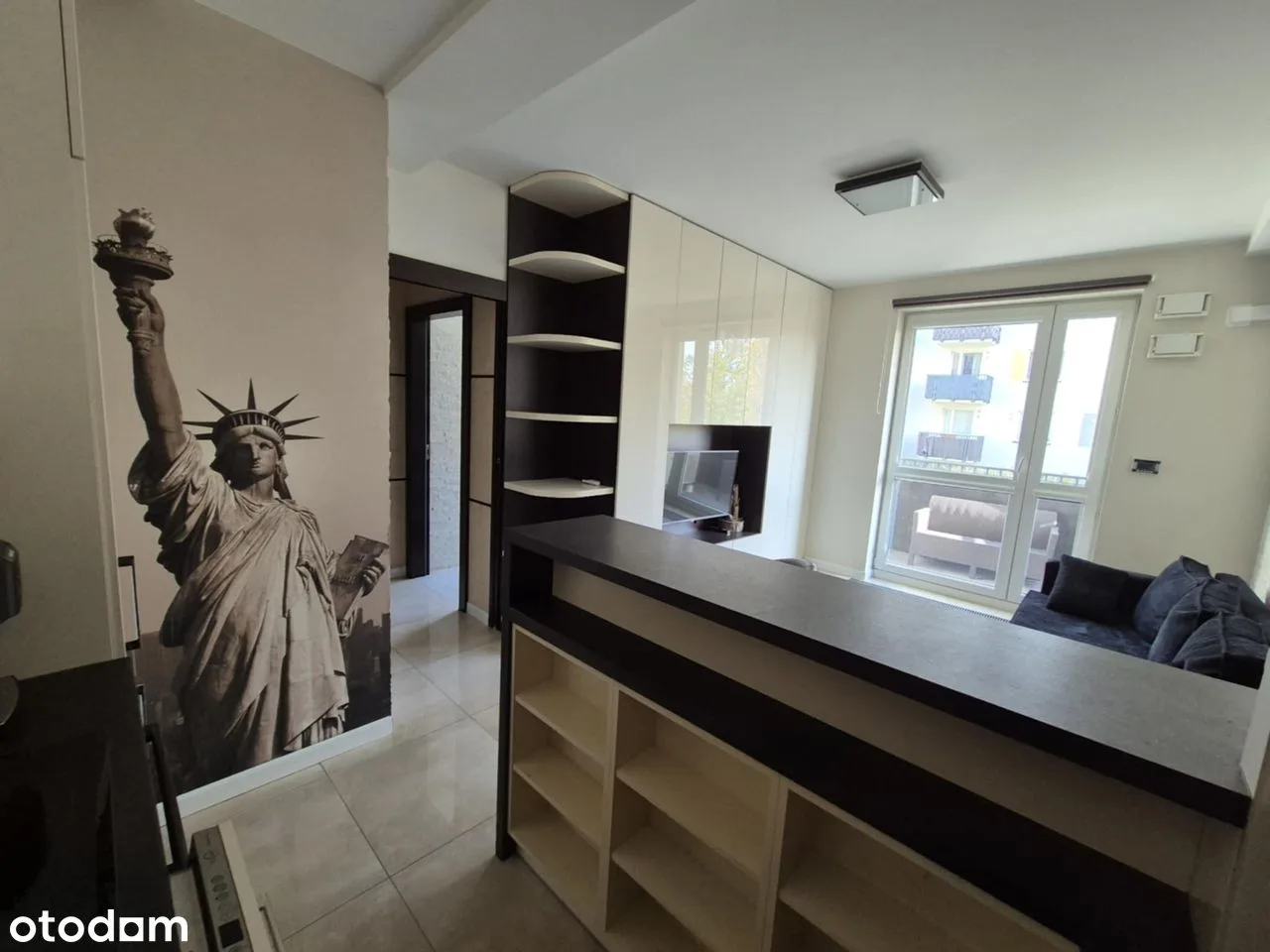 Квартира 37 м² с балконом
