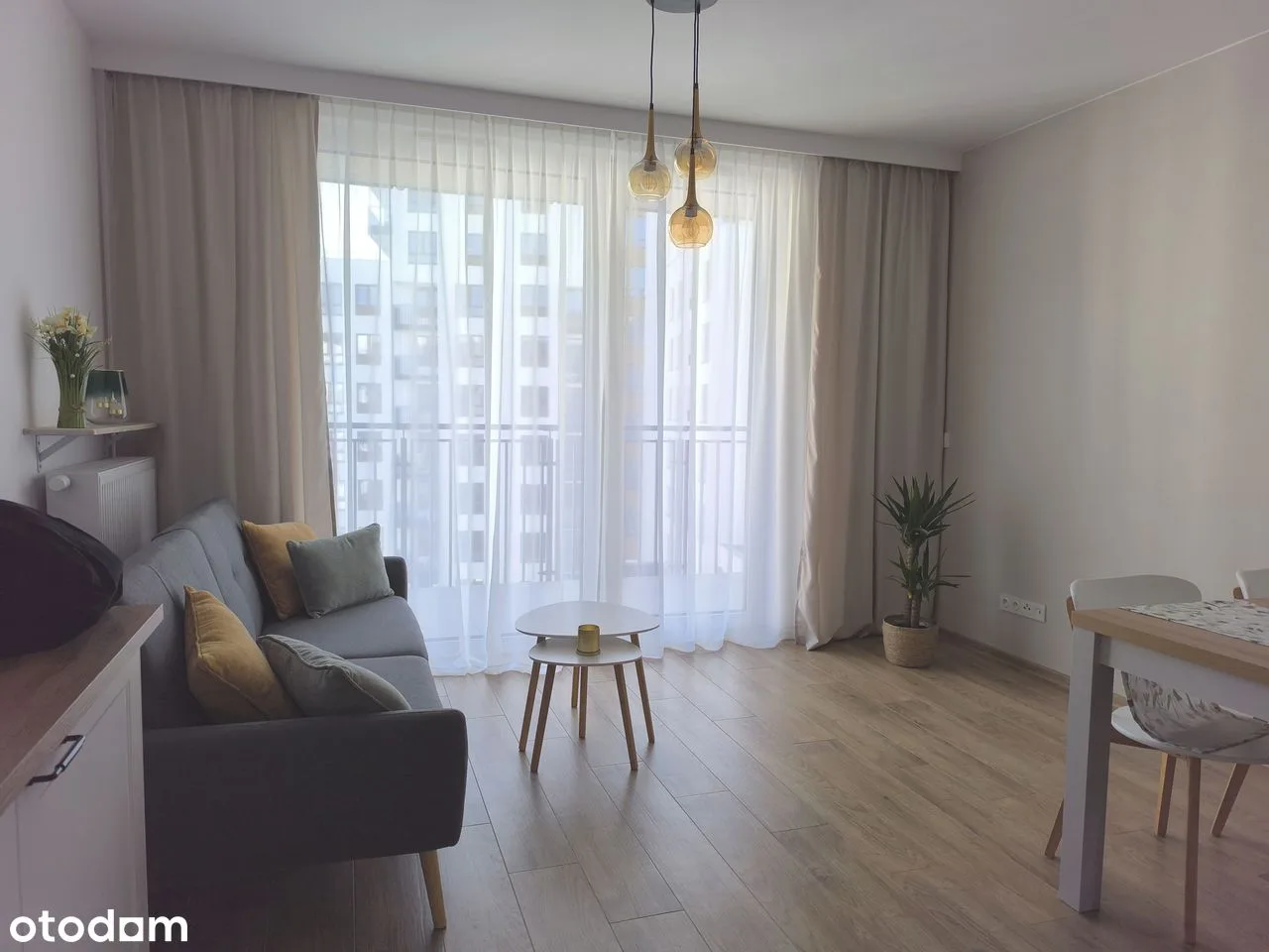 Новый апартамент 61,5 м² с лоджией