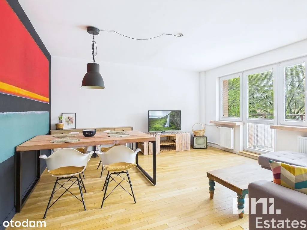 Furnished two-room apartment near Metro Imielin