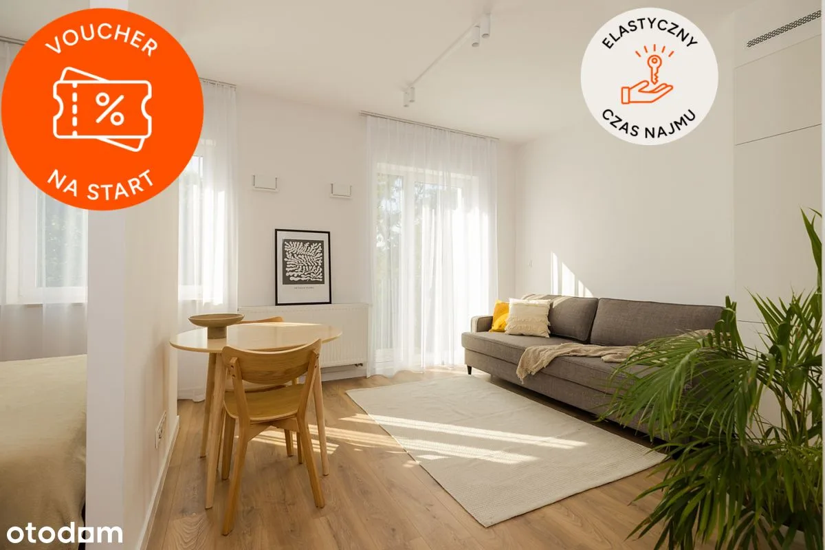 Super Studio | Balkon | Internet | Voucher | Zwierzęta | Bez prowizji