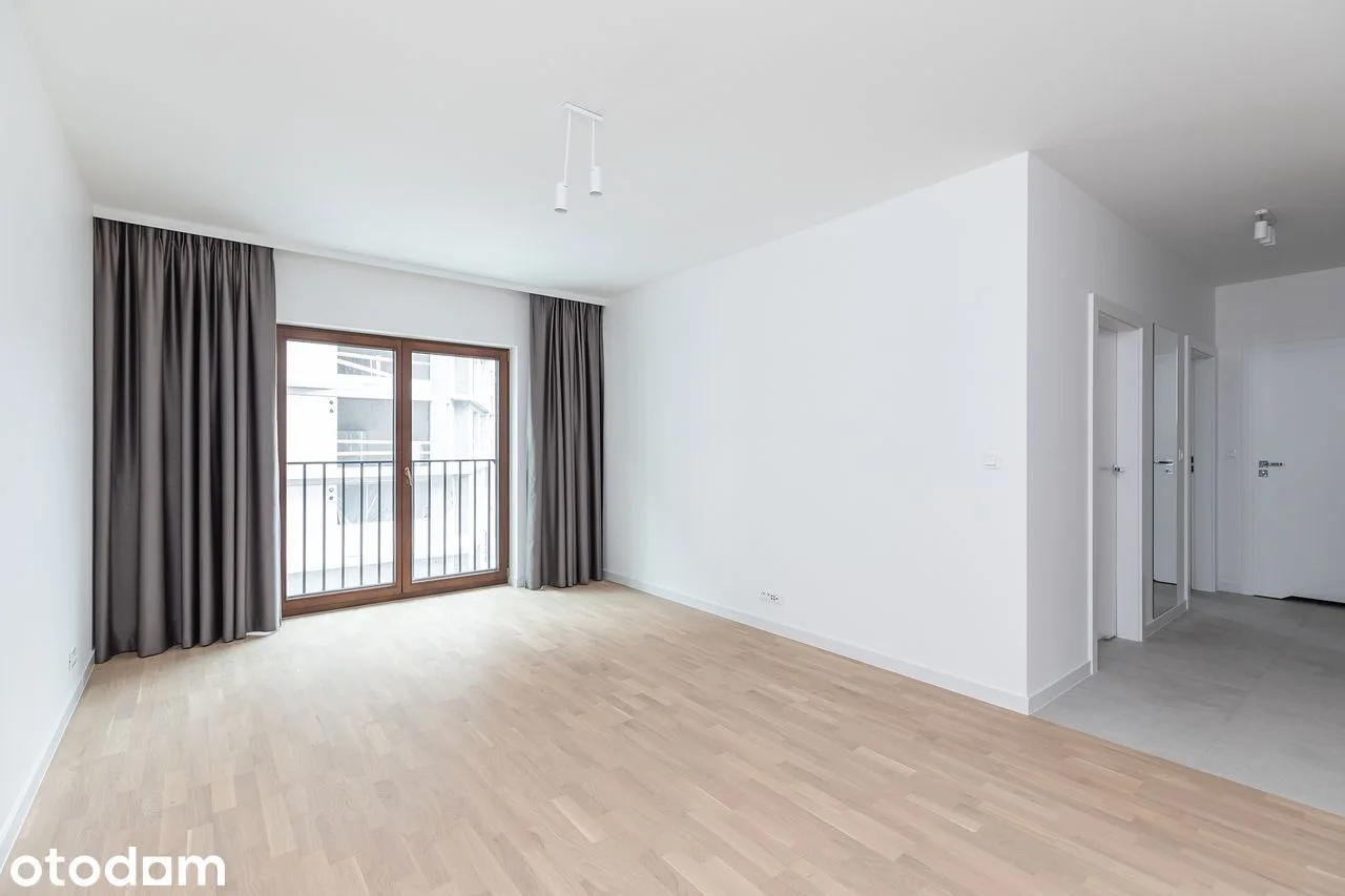 53 м², 2 кімнати, Port Praski