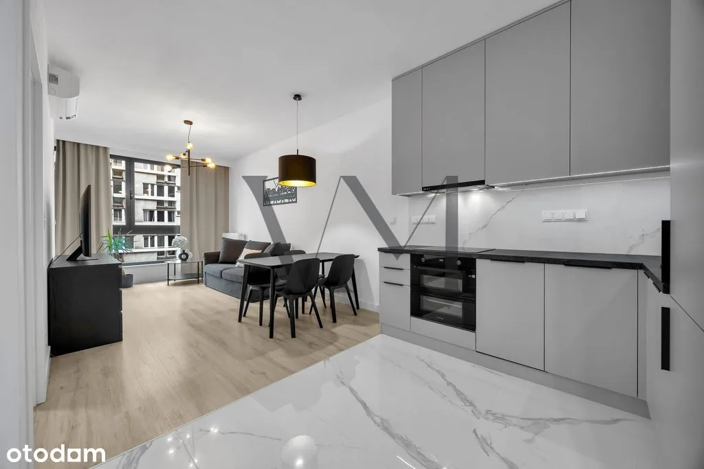 Apartament 42 m², balkon, klimatyzacja
