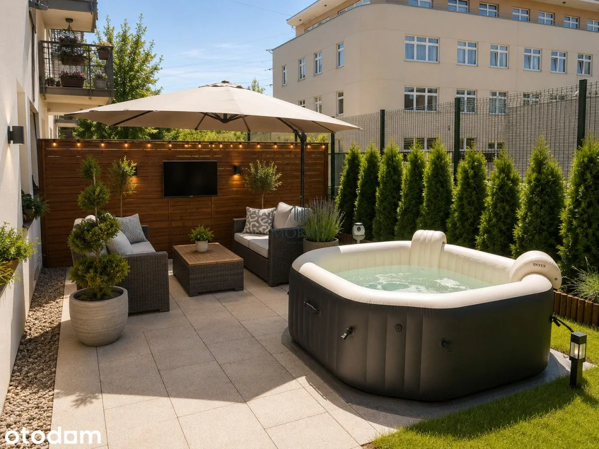 3 pok. | Jacuzzi | Klimatyzacja | 2 garaże | Ogród