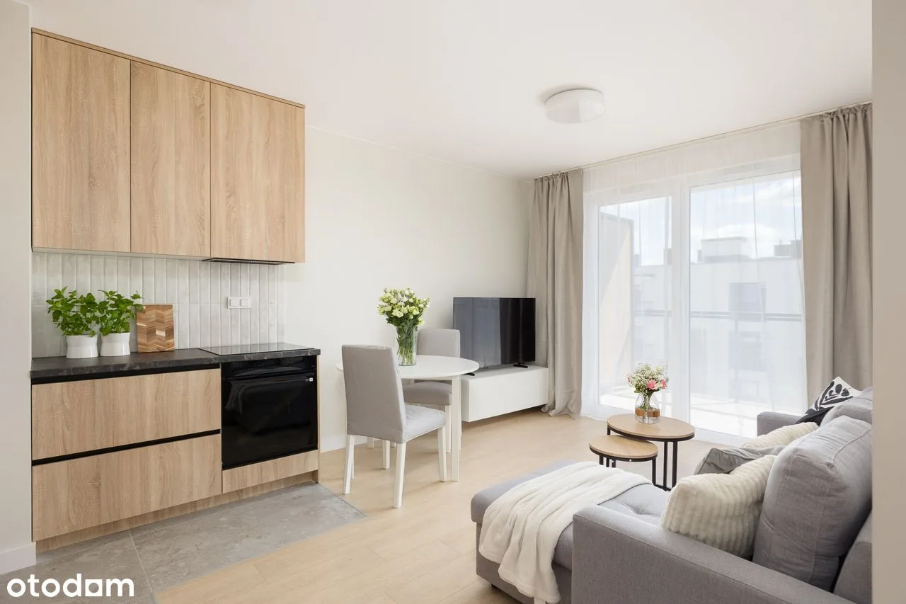 34 m² apartment with balcony