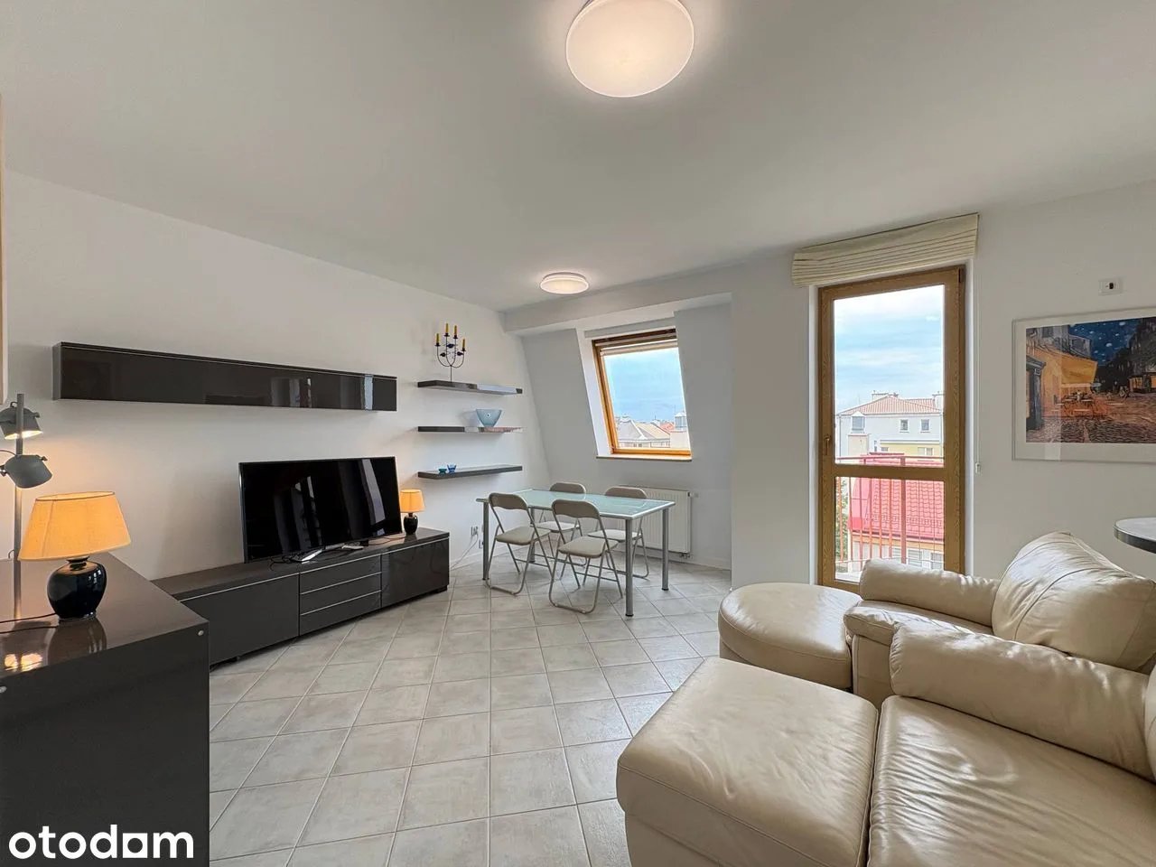 Large 3-room apartment with garage