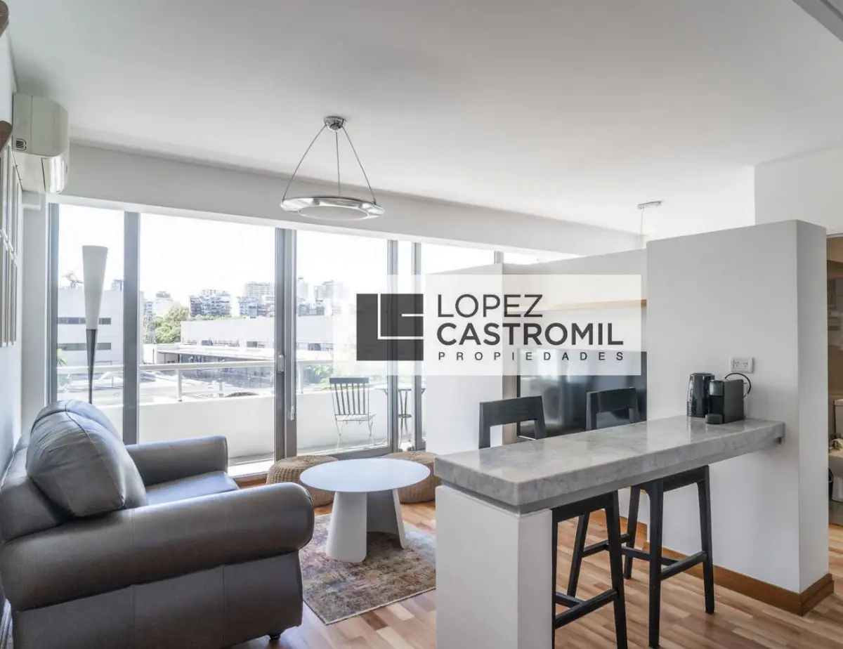 Furnished studio with balcony