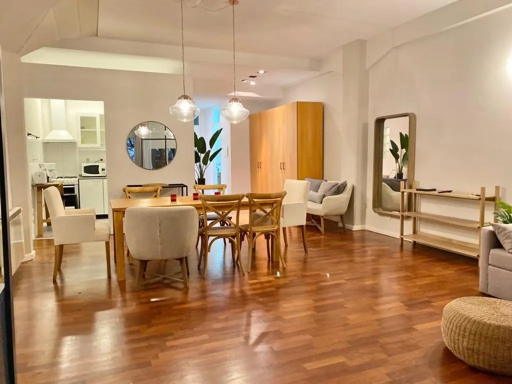 Furnished studio apartment in Colegiales