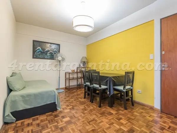 Apartamento mobiliado de 1 quarto para até 3 pessoas em Belgrano