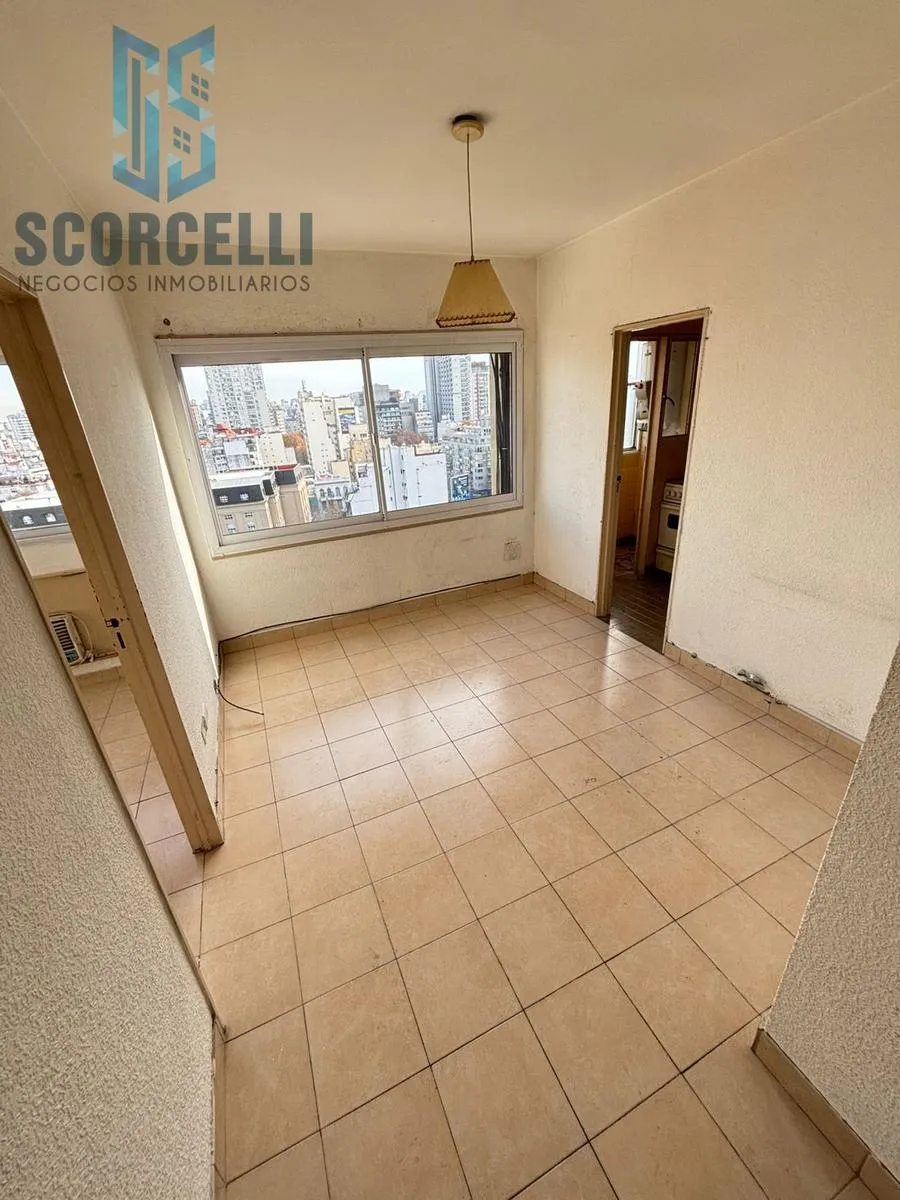 Departamento de 2 ambientes en Almagro, piso 14