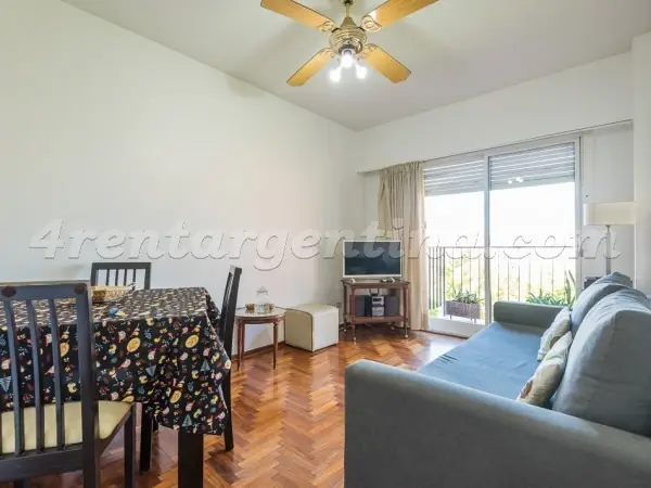 Departamento amoblado de 1 dormitorio en Belgrano para 2 personas