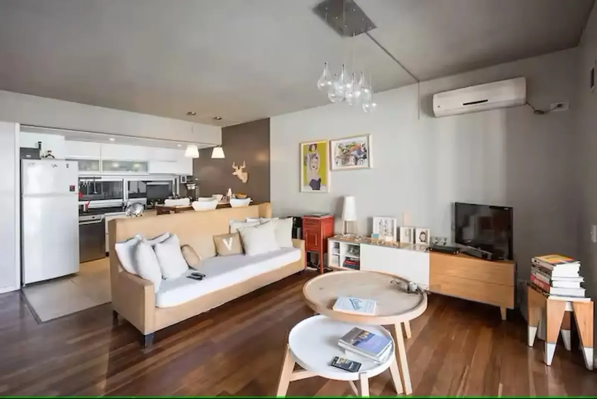 Apartamento mobiliado de dois ambientes com 1 suíte em Palermo Hollywood