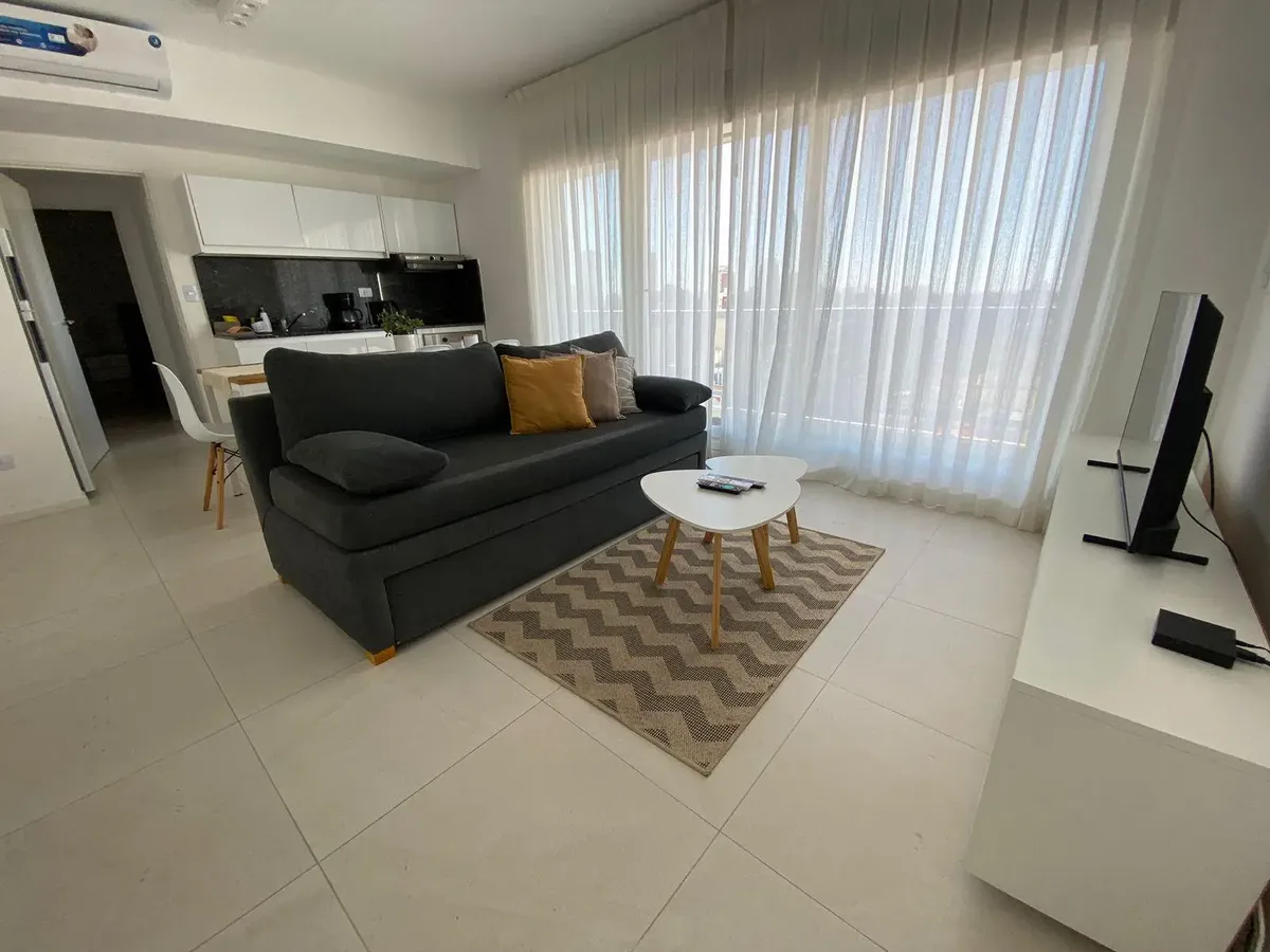 Two-room apartment in Belgrano with pool and grill