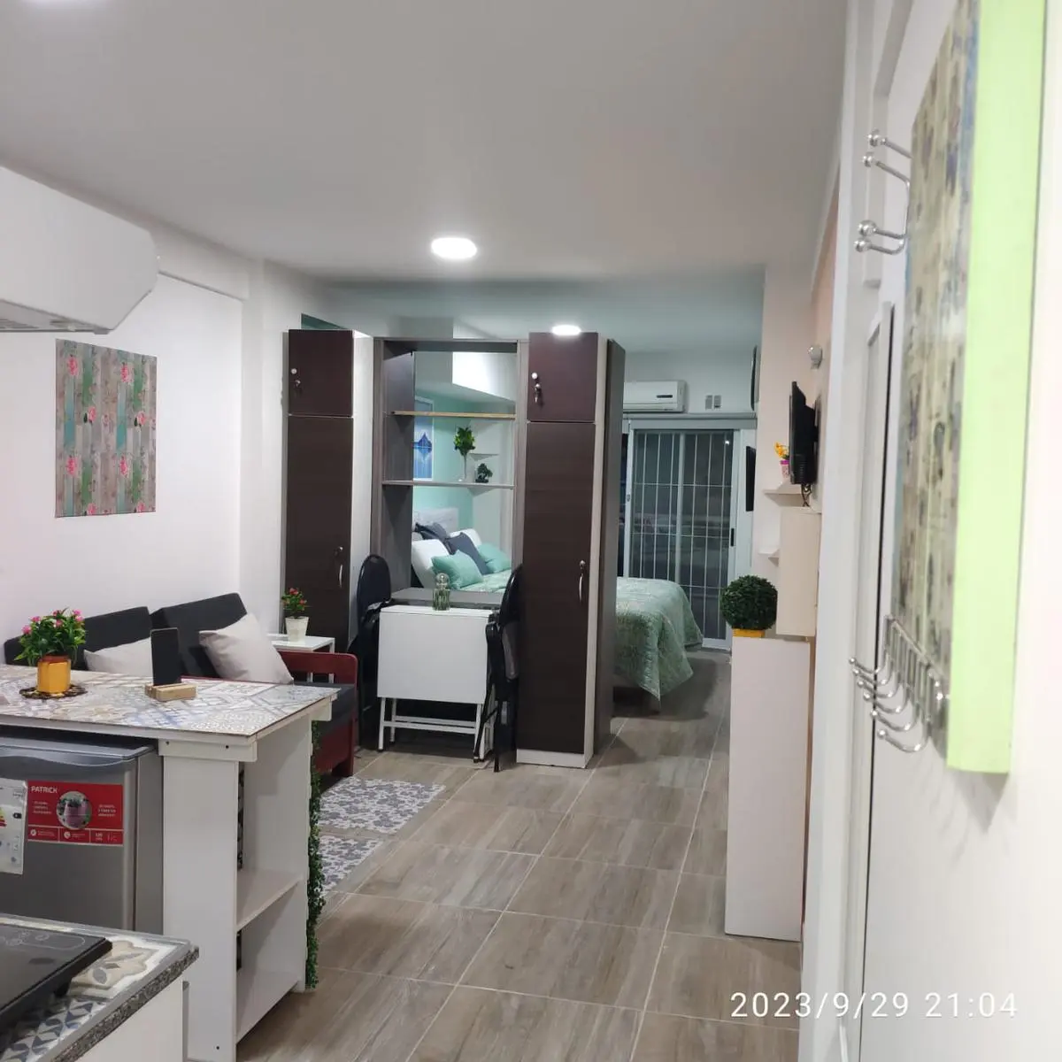 Kitnet com varanda em Balvanera
