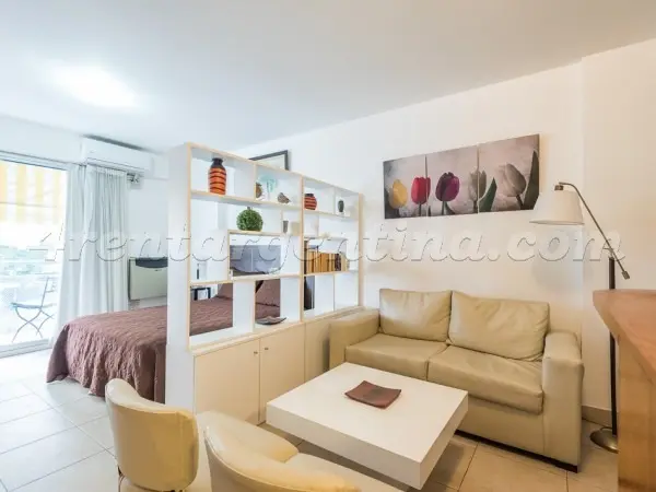 Furnished studio apartment in Recoleta